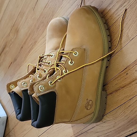Timberland Boots, men\'s size 5, tan main image 4